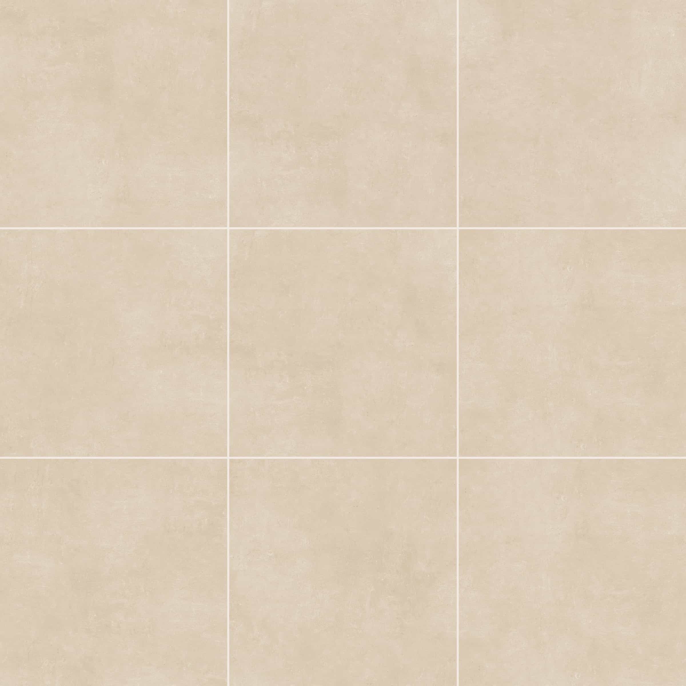 STONELUX Ark Ivory Matte 24x24x2cm Rectified Porcelain Paver in Porcelain Pavers - Porcelain
