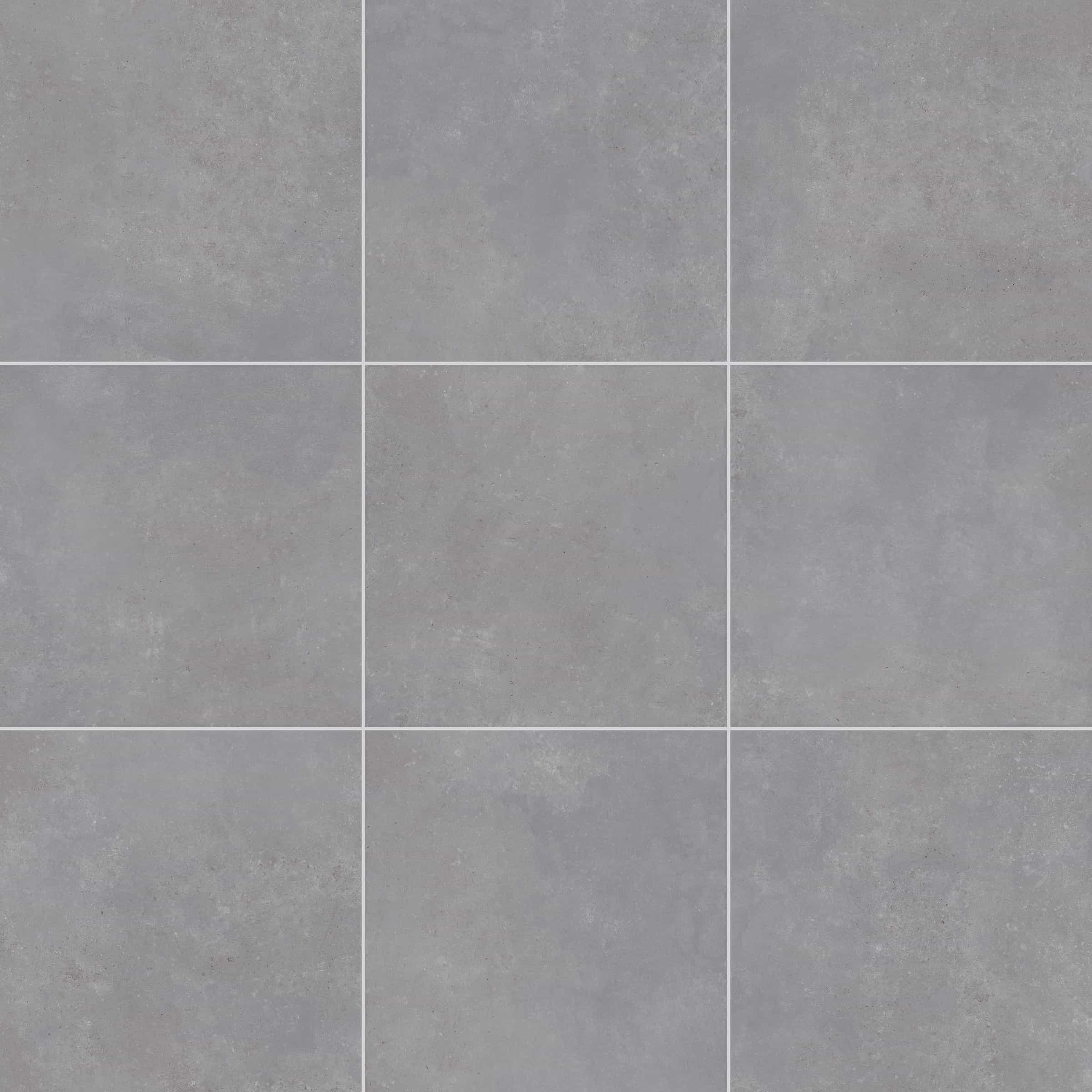 STONELUX Nexus Gray Matte 24x24x2cm Rectified Porcelain Paver in Porcelain Pavers - Porcelain