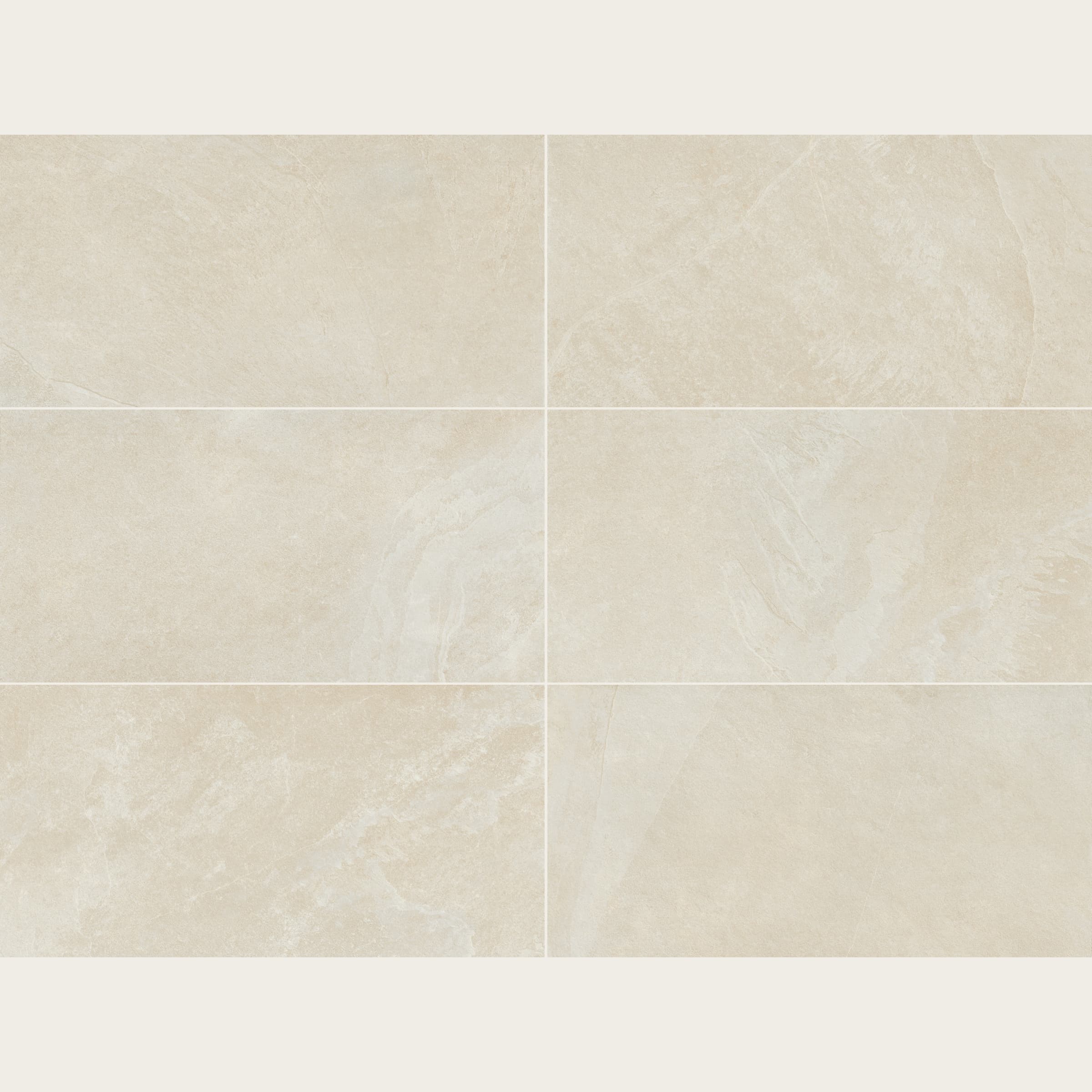 Close-up of Overland Sand Matte 24x48x2cm Rectified Porcelain Paver. The surface features a soft beige hue with subtle veining, creating a natural stone appearance. Ideal for hardscape projects, patios, and pool decks, offering durable, stylish floorin...