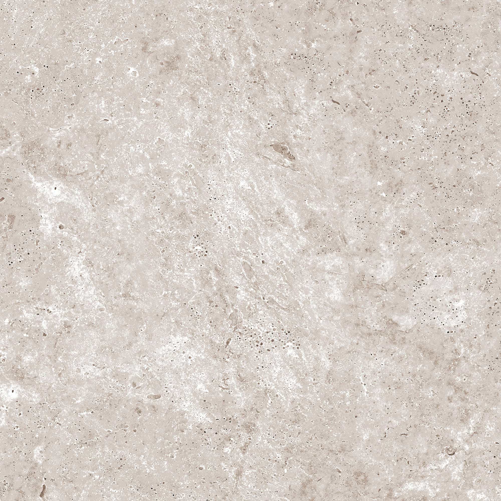 Close-up of Travertine Silver Matte 24x24x2cm Rectified Porcelain Paver showcasing its textured surface with natural stone-like veining and subtle silver-gray tones. Ideal for elegant hardscape projects, pool decks, and patio installations.