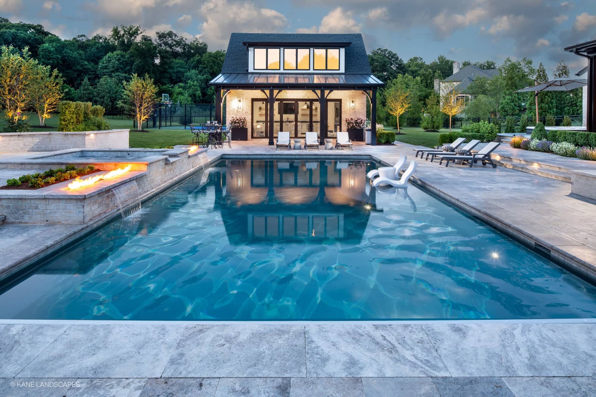 Modern Oasis at Grenata Preserve - Silver Travertine Premium